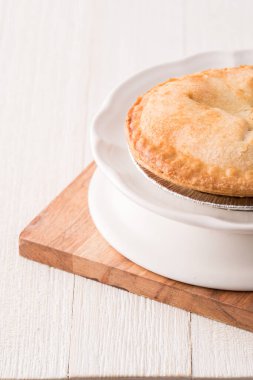 Küçük tatlı elmalı turta