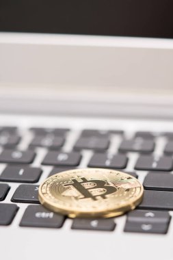 Altın bitcoin cryptocurrency sikke