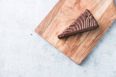 Çikolatalı Brownie Cheesecake.