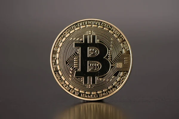 Altın bitcoin cryptocurrency sikke