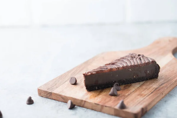 stock image A Chocolate Brownie Cheesecake