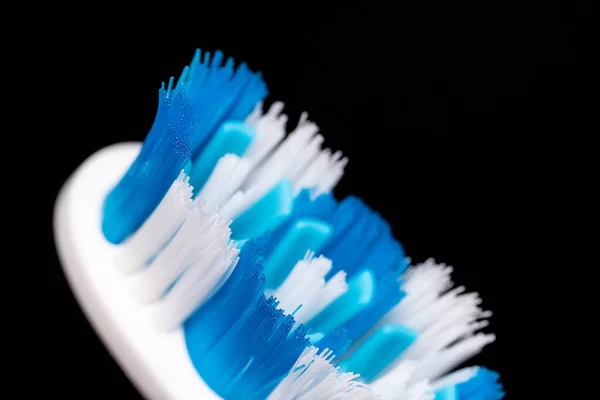 Mavi Beyaz Diş Fırçası Kapanıyor — Stok fotoğraf