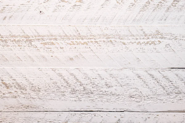 Rustykalny Biały Zagrożone Drewno Deska Stół Tło — Zdjęcie stockowe