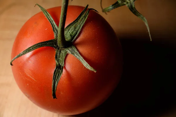 Czerwony Dojrzałe Pomidory Winorośli — Zdjęcie stockowe