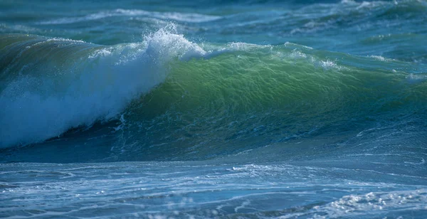 Water Ocean Wave Curling Breaking — Stock Photo, Image