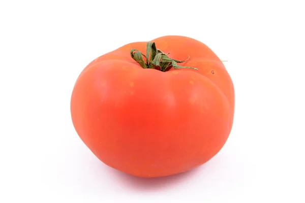 Une Tomate Rouge Très Mûre — Photo