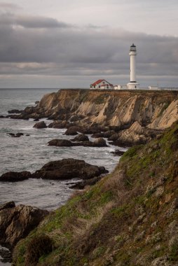 point arena lighthouse california clipart