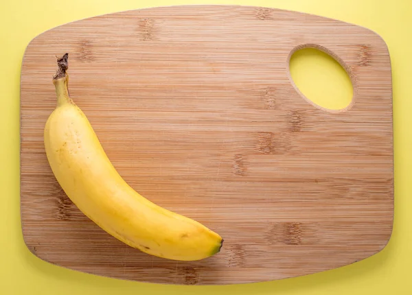 香蕉黄背景板 — 图库照片