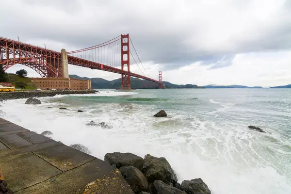Zlatý Most Zátoce San Francisco — Stock fotografie