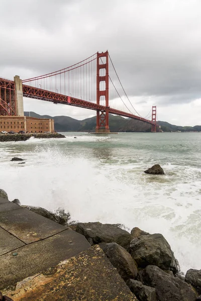 Ponte Golden Gate Baía São Francisco — Fotografia de Stock