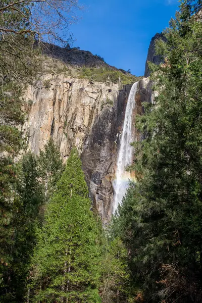 Velo Nupcial Cae Yosemite California — Foto de Stock