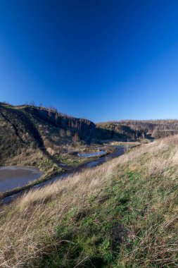 Boussu, Belgium - January 18, 2023 : Saint-Antoine spoil tip
