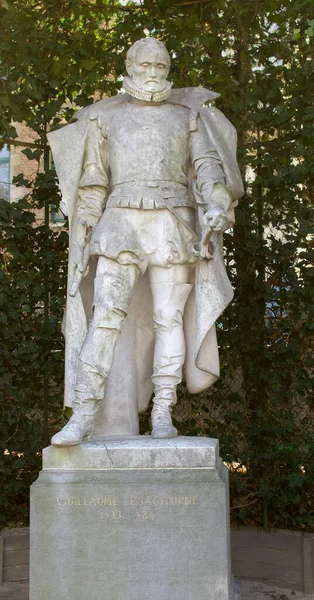 Bruselas Bélgica Febrero 2023 Estatua Guillermo Taciturno Petit Sablon — Foto de Stock