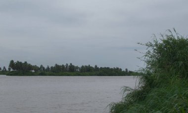 Grand-Popo 'da güzel bir sahil manzarası