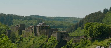 Bouillon Kalesi 'nin güzel manzarası