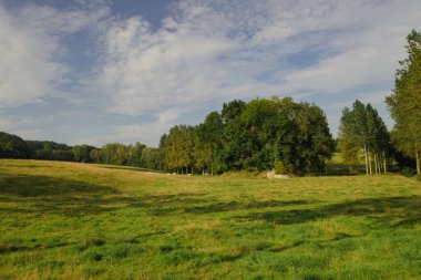 Henripont Kalesi 'nin kalıntıları.