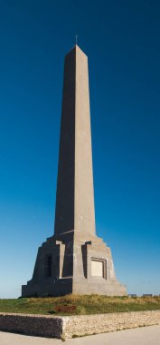 Cap Blanc Nez, Fransa - 15 Ekim 2023: Dover Devriye Anıtı