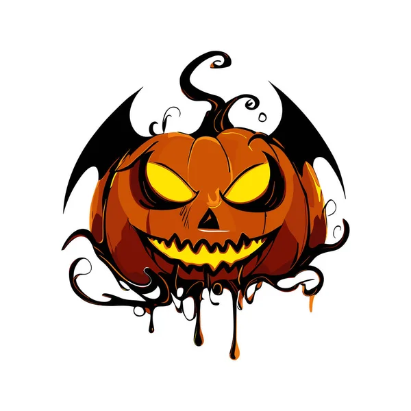 Feliz Halloween Vector Ilustración — Vector de stock