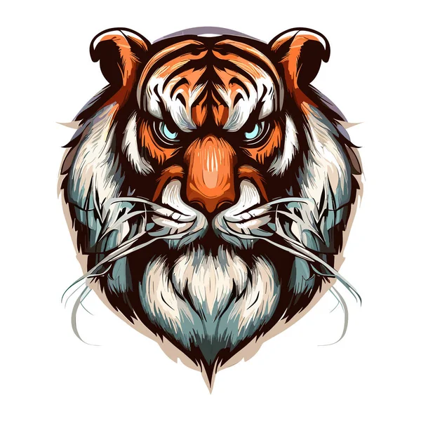 Τίγρη Απεικόνιση Τίγρης — Διανυσματικό Αρχείο