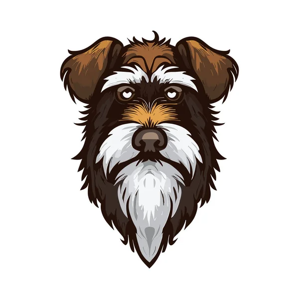 ภาพเวกเตอร ขของสายพ ของ Terrier — ภาพเวกเตอร์สต็อก