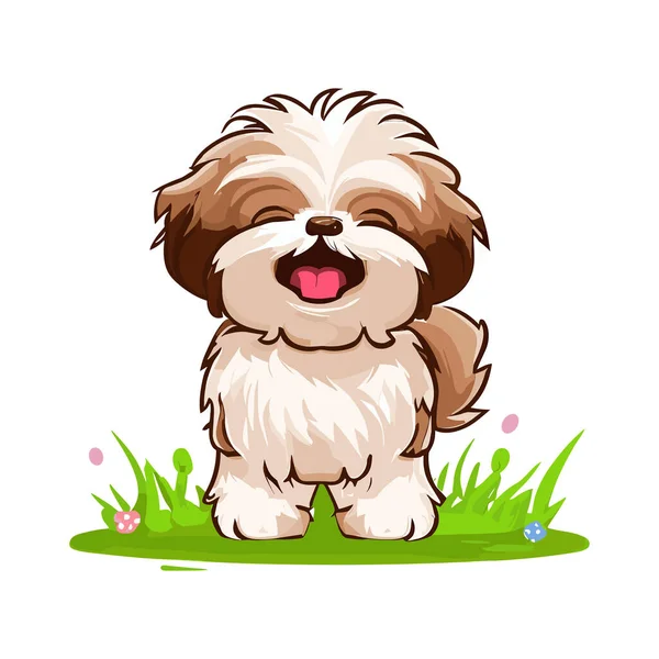 Dog Breed Poodle — Stock Vector