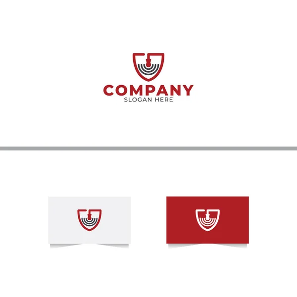 Szablon Projektowania Logo Ekranu — Wektor stockowy