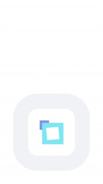 4k video of cartoon square icon on white background. Concept of time