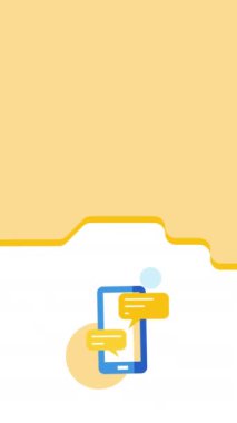 4k video of cartoon messages design on white background. Concept of information.