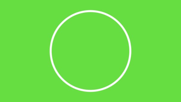 緑の背景にコンピュータの矢印の4K垂直ビデオ 矢の概念 — ストック動画