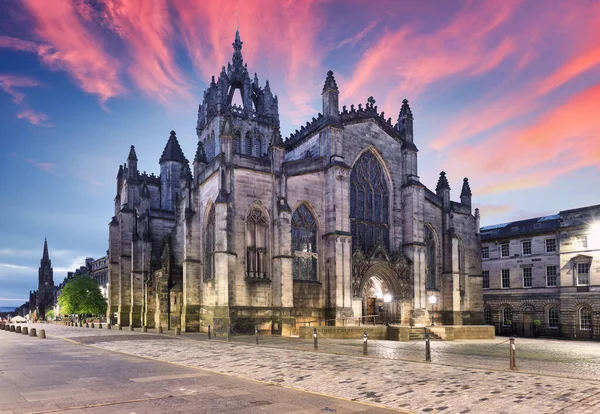 位于苏格兰爱丁堡的圣吉尔斯大教堂 苏格兰大教堂 — 图库照片