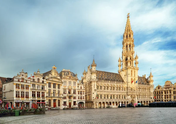Grand Place Bryssel Belgien — Stockfoto