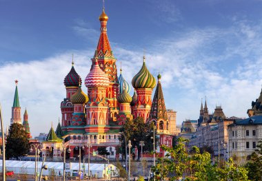 Russia - Moscow red square clipart