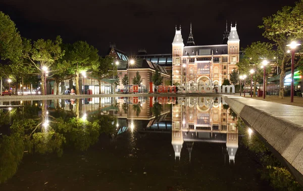阿姆斯特丹 2017 荷兰阿姆斯特丹国立博物馆博物馆区以词我在阿姆斯特丹 荷兰阿姆斯特丹 — 图库照片