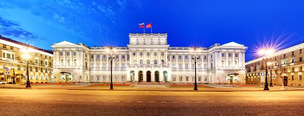 Saint Pétersbourg Russie Palais Mariinsky Dans Vieille Ville — Photo