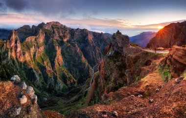 Madeira Adası 'ndaki Portekiz dağı, Pico Arieiro