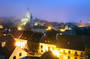 Cesky Krumlov bir gecede