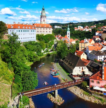 Cesky Krumlov, Çek Cumhuriyeti 'nin eski şehri.