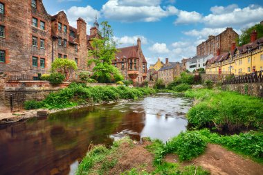 Dean village at day in Edinburgh, Scotland - UK