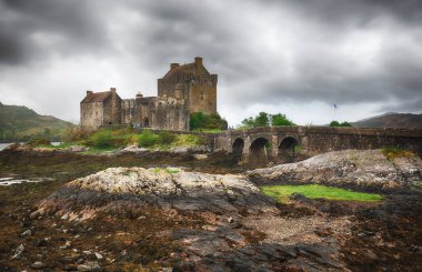 İskoçya - İskoçya 'daki Eilean Donan Kalesi