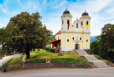 Slovakya, Trencin yakınlarındaki Velka Skalka Kilisesi