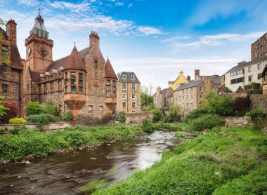 Dean village at day in Edinburgh, Scotland - UK