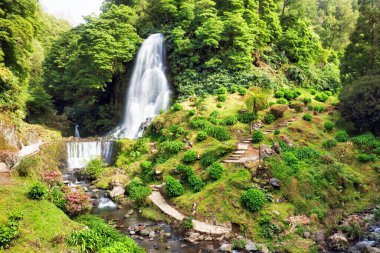 Azores 'deki Sao Miguel adası.