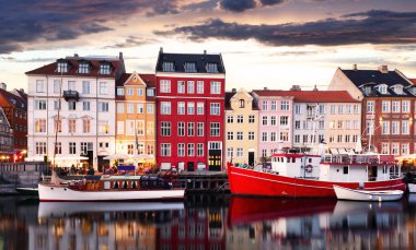 Nyhavn, Kopenhag Limanı, Danimarka