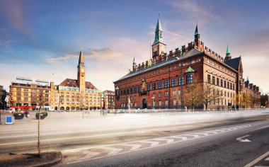 Danimarka Zealand Kopenhag Belediye Sarayı Danimarka başkenti, kimse