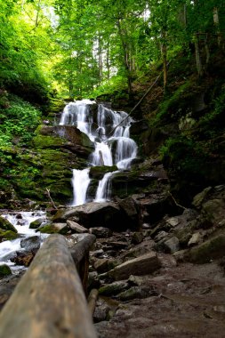 Karpat Dağlarında Şelale Shepit