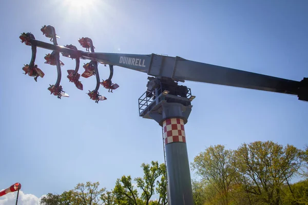 The Hague,Netherlands-04-26-2022: amusement park Duinrell open again after a long lockdown period