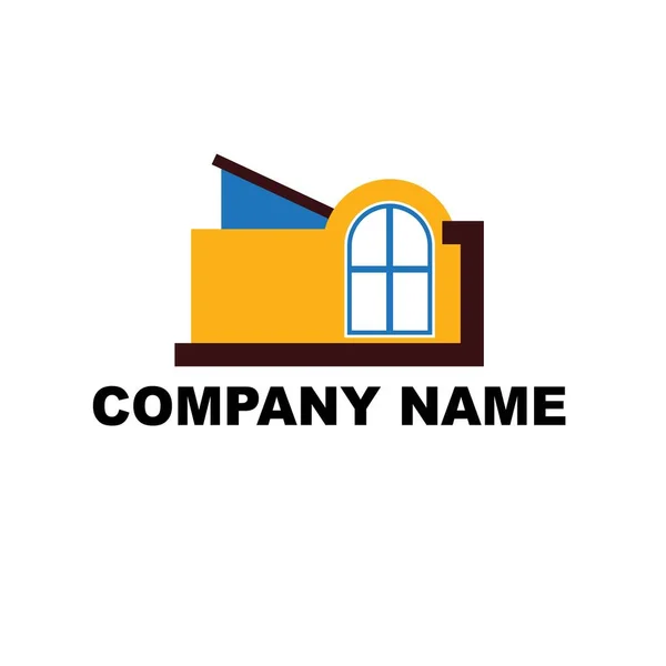 Logo Apartment City Property — Stockový vektor