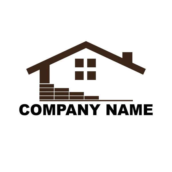 Logo Pour Appartement Ville Propriété — Image vectorielle