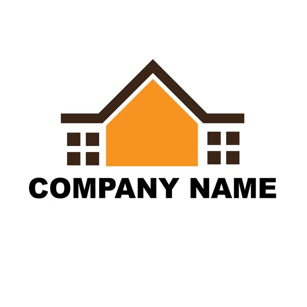 Logo Apartment City Property — Stock Vector