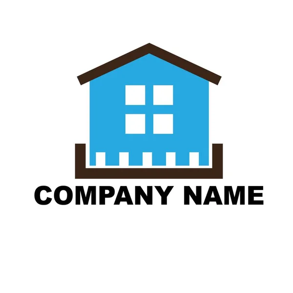 Logotipo Para Cidade Apartamento Propriedade — Vetor de Stock